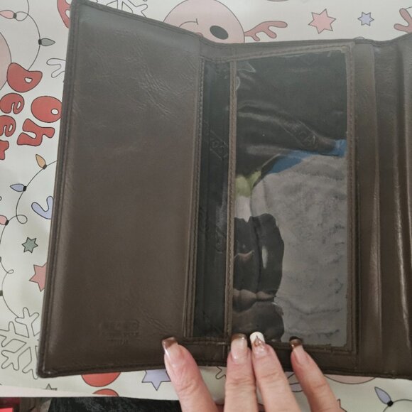 COACH Brown and Tan Monogram Signature - Picture 4 of 4